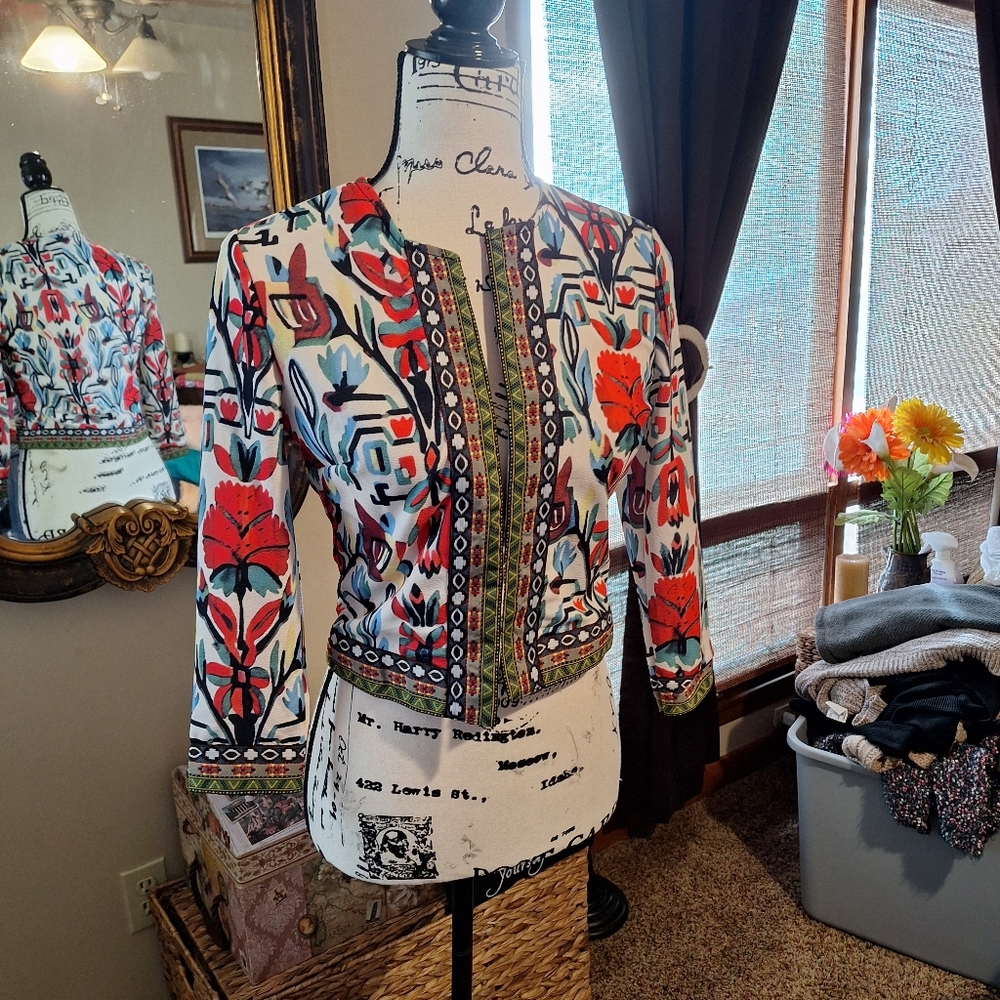 Light weight Floral Jacket